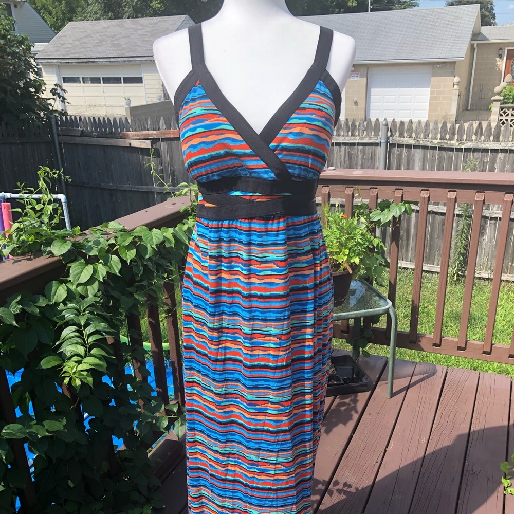 NWT Striped Maxi
